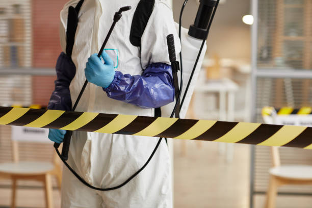 Professional Biohazard technician working in Bogota, NJ
